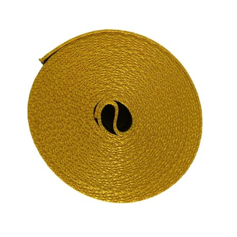 Veiligheidsgordelband / Autogordelband | 5-Baans geweven | Audi RS | Zwart - Geel | 48 mm Veiligheidsgordelband / Autogordelband | 5-Baans geweven | Audi RS | Zwart - Geel | 48 mm