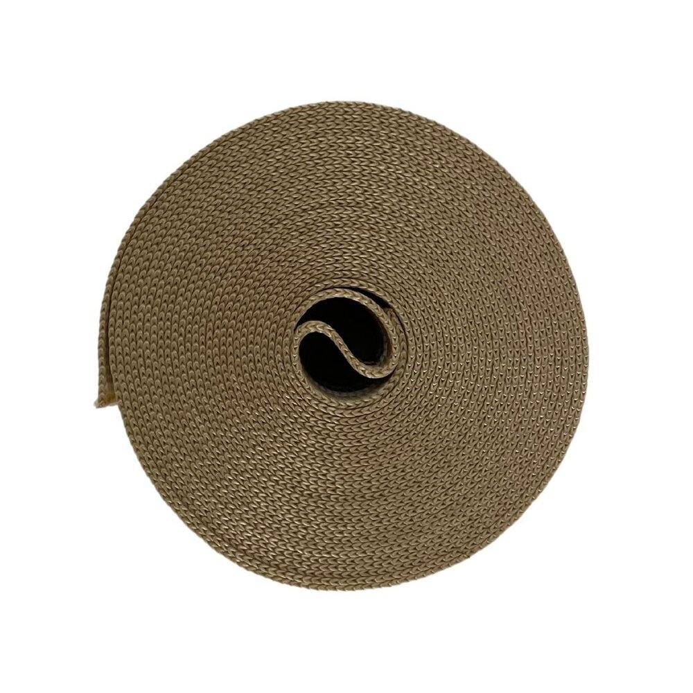 Veiligheidsgordelband / Autogordelband | 5-Baans geweven | Beige | 48 mm Veiligheidsgordelband / Autogordelband | 5-Baans geweven | Beige | 48 mm