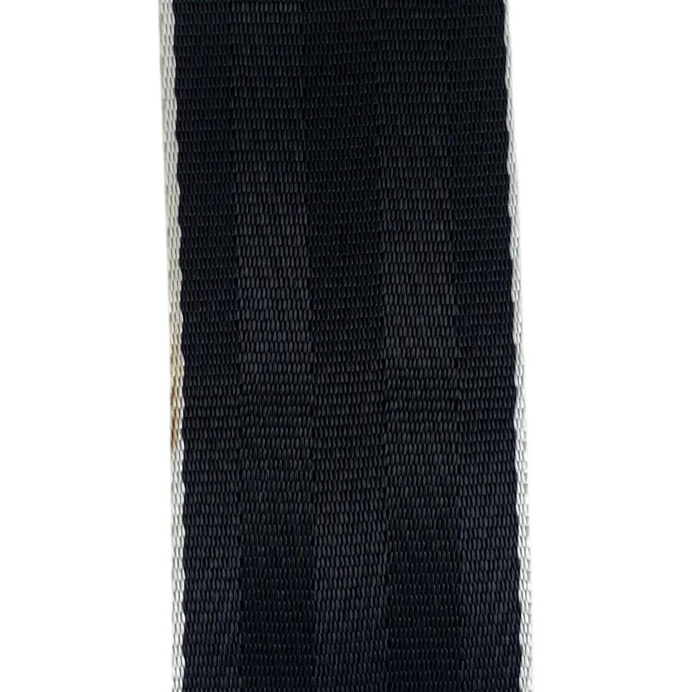 Veiligheidsgordelband / Autogordelband | 5-Baans geweven | Audi RS | Zwart - Wit | 48 mm Veiligheidsgordelband / Autogordelband | 5-Baans geweven | Audi RS | Zwart - Wit | 48 mm