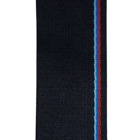 Veiligheidsgordelband / Autogordelband | 1-Baan geweven | BMW M1 | 48 mm