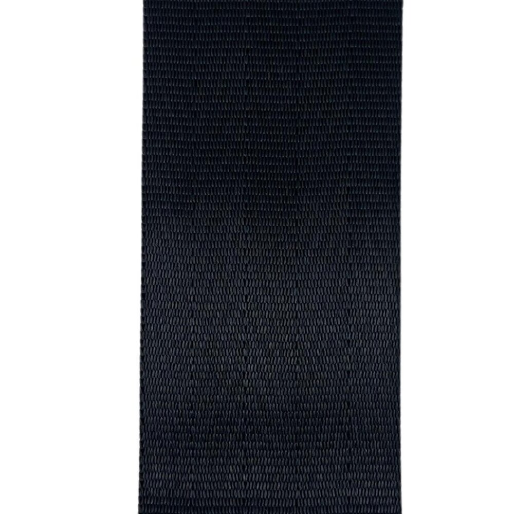 Veiligheidsgordelband / Autogordelband | 5-Baans geweven | Zwart | 48 mm