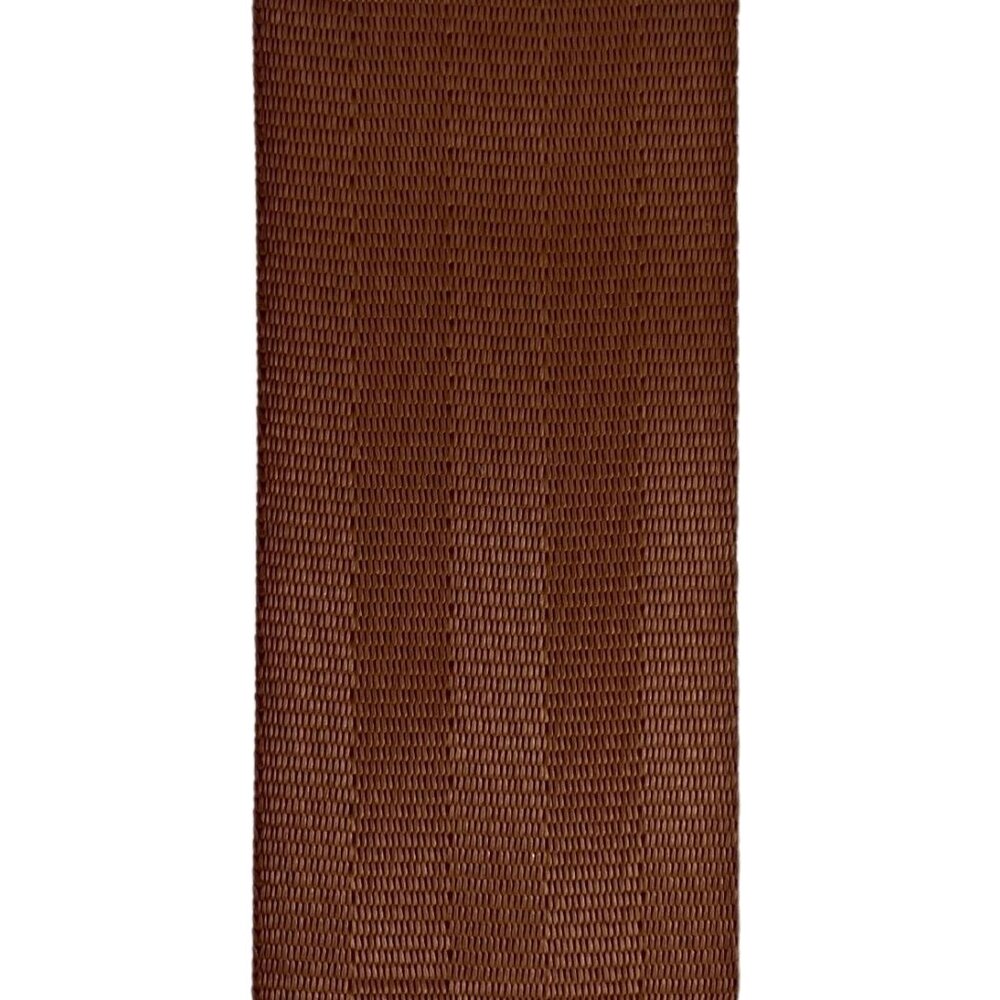 Veiligheidsgordelband / Autogordelband | 5-Baans geweven | Koperbruin | 48 mm Veiligheidsgordelband / Autogordelband | 5-Baans geweven | Koperbruin | 48 mm