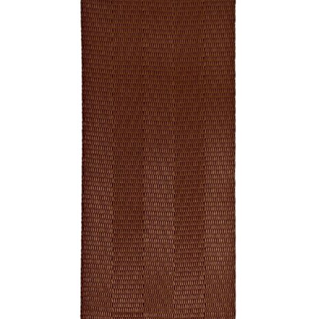 Veiligheidsgordelband / Autogordelband | 5-Baans geweven | Koperbruin | 48 mm Veiligheidsgordelband / Autogordelband | 5-Baans geweven | Koperbruin | 48 mm