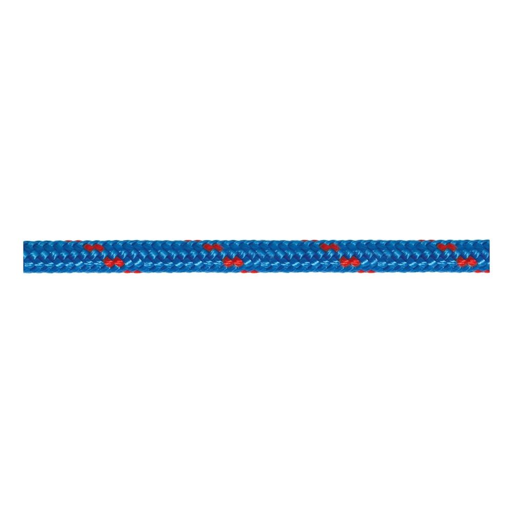 Touw | Dubbel Gevlochten | Schoot Lijn | Double Braid | 6 mm | Blauw | Prijs per meter Touw | Dubbel Gevlochten | Schoot Lijn | Double Braid | 6 mm | Blauw | Prijs per meter