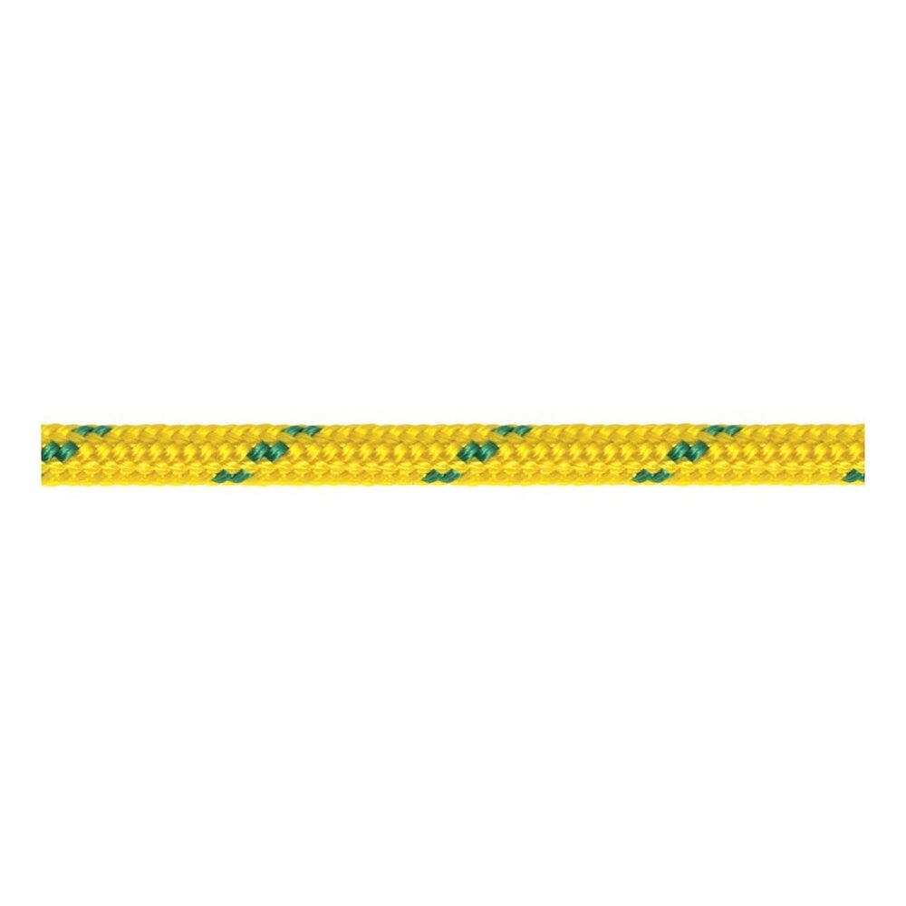 Touw | Dubbel Gevlochten | Schoot Lijn | Double Braid | 6 mm | Geel | Prijs per meter