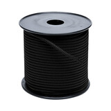 Touw | Dubbel Gevlochten | Schoot Lijn | Double Braid | 8 mm | Zwart | Prijs per meter Touw | Dubbel Gevlochten | Schoot Lijn | Double Braid | 8 mm | Zwart | Prijs per meter