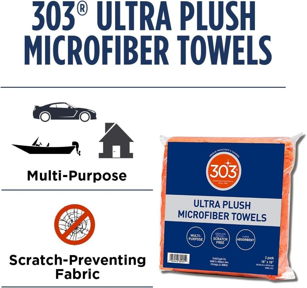 303® Products 303® | Ultra Plush Microfiber Towel