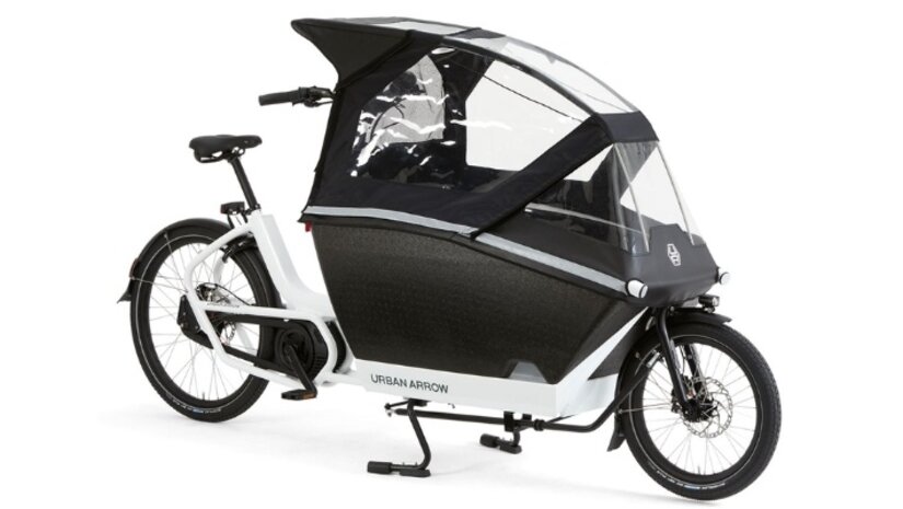 Wazige bakfiets ramen schoonmaken met VuPlex