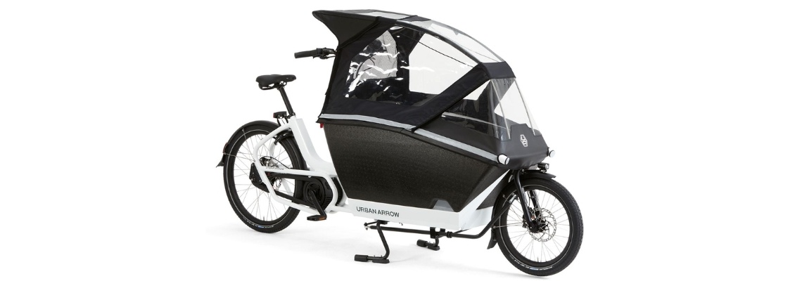 Wazige bakfiets ramen schoonmaken met VuPlex