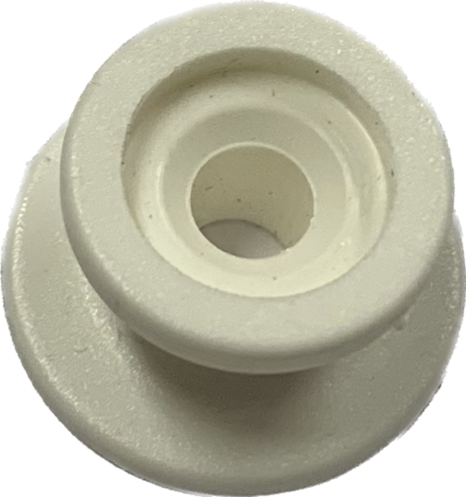 MH MH | Rondknop | Asymmetrisch | 25 x 20 x 14(H) mm | Wit