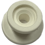 MH MH | Rondknop | Asymmetrisch | 25 x 20 x 14(H) mm | Wit