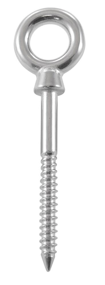 Marinetech Marinetech | Oogschroef | RVS | M10 x 100 mm | Oog diameter 22 mm