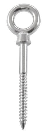 Marinetech Marinetech | Oogschroef | RVS | M10 x 100 mm | Oog diameter 22 mm