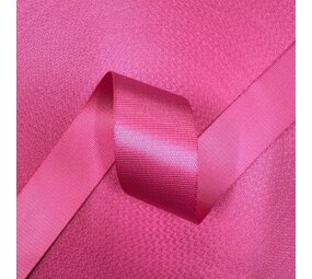 Veiligheidsgordelband / Autogordelband | 1-Baan geweven | Roze | 48 mm