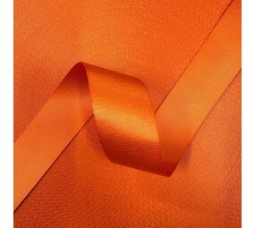 Veiligheidsgordelband / Autogordelband | 1-Baan geweven | Oranje | 48 mm