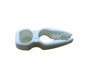 Quick Clip | Nylon | Wit | 6 mm | 10 stuks Quick Clip | Nylon | Wit | 6 mm | 10 stuks