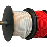 Shockcord / Elastiek | Dyneema | 8 mm | Wit | Prijs per meter Shockcord / Elastiek | Dyneema | 8 mm | Wit | Prijs per meter