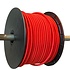 Shockcord / Elastiek | 6 mm | Rood | Haspel 100 meter
