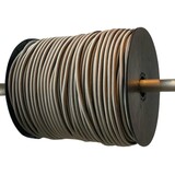 Shockcord / Elastiek | 6 mm | Grijs | Haspel 100 meter
