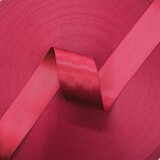 Veiligheidsgordelband / Autogordelband | 5-Baans geweven | Donker Rood | 48 mm