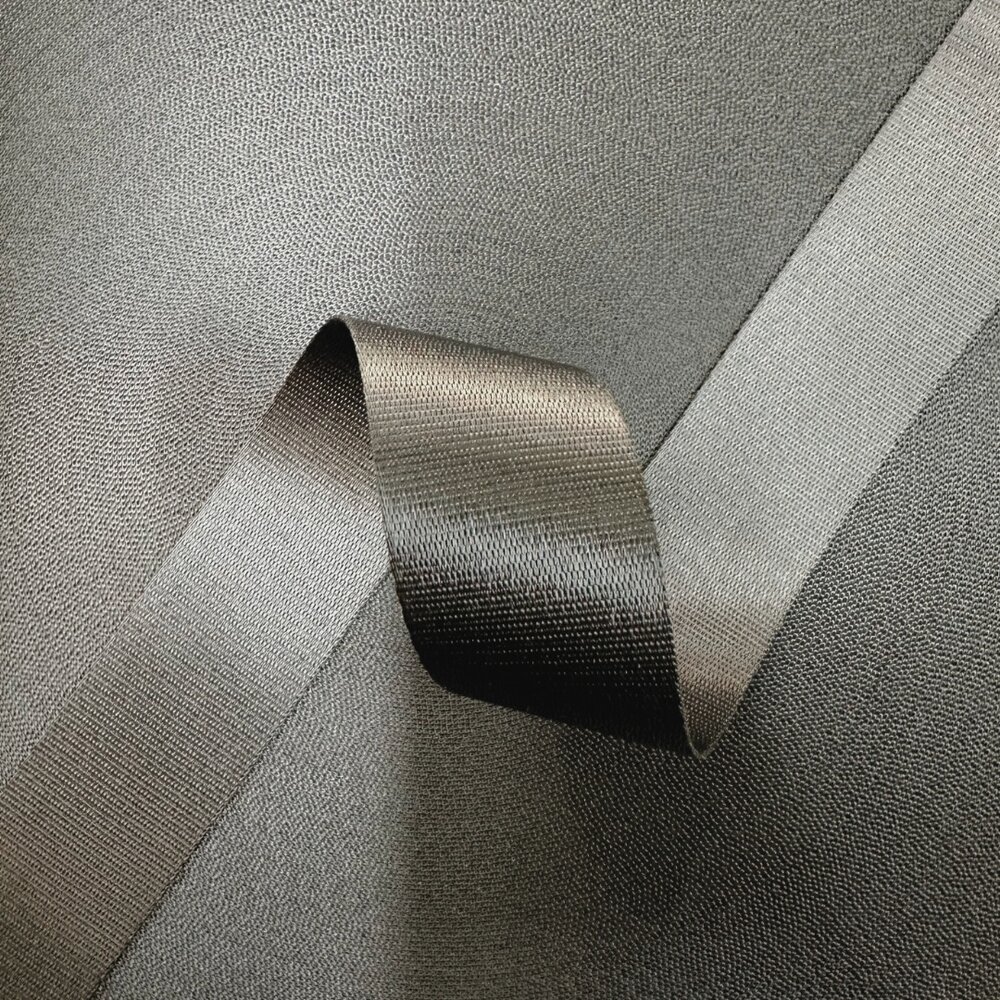 Veiligheidsgordelband / Autogordelband | 1-Baan geweven | Zwart | 48 mm Veiligheidsgordelband / Autogordelband | 1-Baan geweven | Zwart | 48 mm