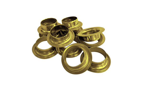 Prym Prym | Zeilkous | 6B | Messing | 100x | Binnenwerks maat 13,5 mm Prym Prym | Zeilkous | 6B | Messing | 100x | Binnenwerks maat 13,5 mm