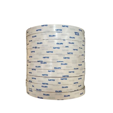 Nitto | Dubbelzijdig Tape | # 5015 | Voor Acryldoek & Polyesterdoek | Rol 50 meter Nitto | Dubbelzijdig Tape | # 5015 | Voor Acryldoek & Polyesterdoek | Rol 50 meter