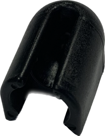 Bainbridge International Bainbridge | Eindstuk voor rail profiel | Keder / Pees | Nylon | Zwart