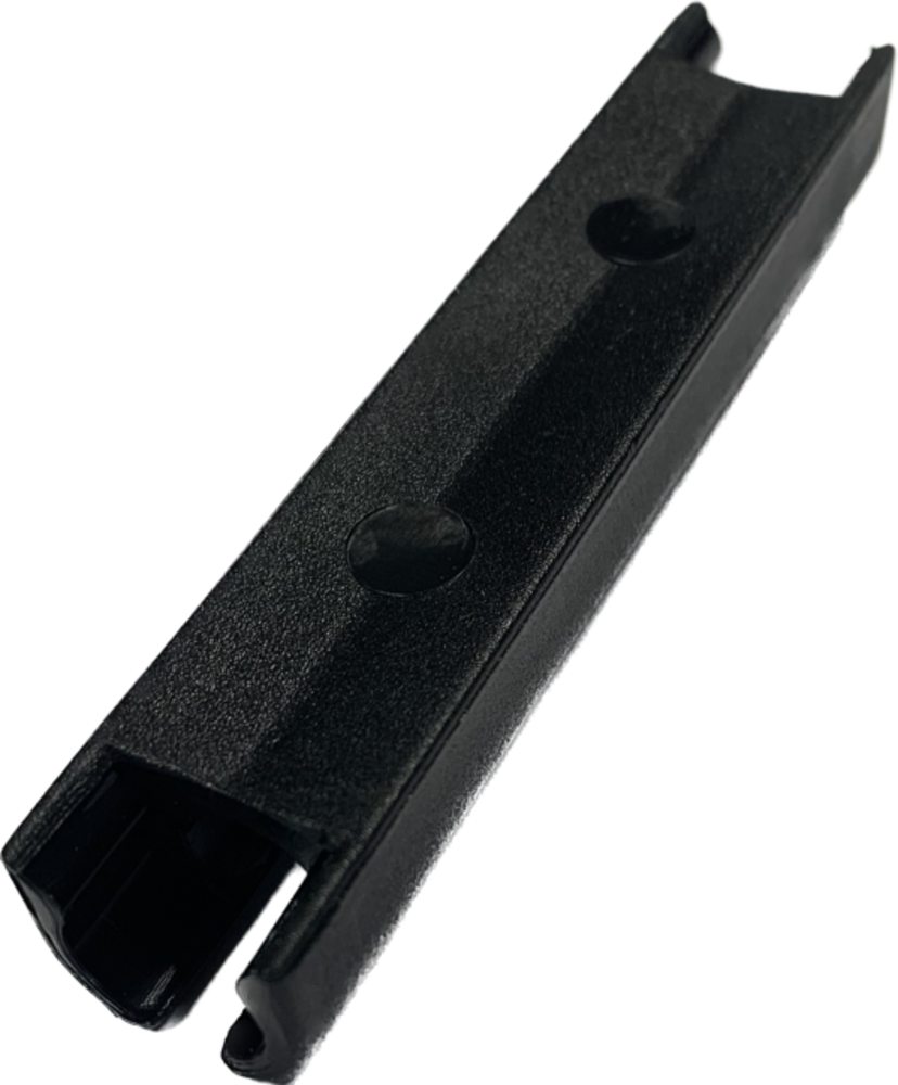 Bainbridge | Midden invoerstuk rail profiel | Keder / Pees | Nylon | Zwart Bainbridge | Midden invoerstuk rail profiel | Keder / Pees | Nylon | Zwart