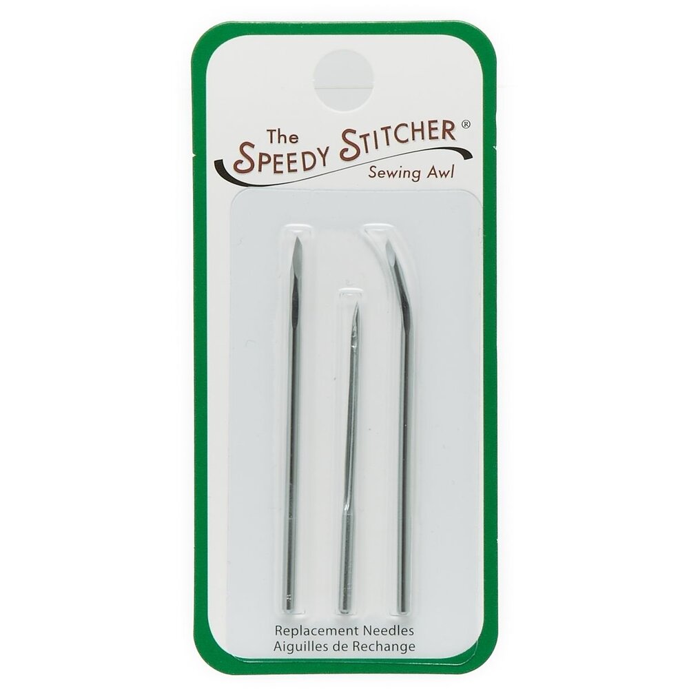 Speedy Stitcher Speedy Stitcher® | Set 3 naalden | # 135 | # 4S, #8S & #8C | Dunne, dikke & kromme naald Speedy Stitcher Speedy Stitcher® | Set 3 naalden | # 135 | # 4S, #8S & #8C | Dunne, dikke & kromme naald