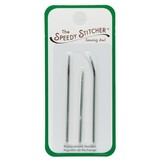Speedy Stitcher Speedy Stitcher® | Set 3 naalden | # 135 | # 4S, #8S & #8C | Dunne, dikke & kromme naald
