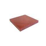 Stansblok | Nylon | Rood | 15 x 15 x 2,5 cm Stansblok | Nylon | Rood | 15 x 15 x 2,5 cm