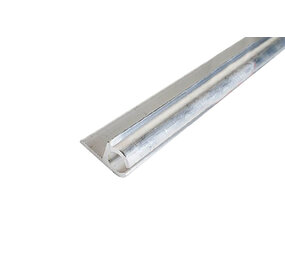 MH MH | Keder Railprofiel | Aluminium | 180° | 7,5 - 9 mm | 165 cm MH MH | Keder Railprofiel | Aluminium | 180° | 7,5 - 9 mm | 165 cm