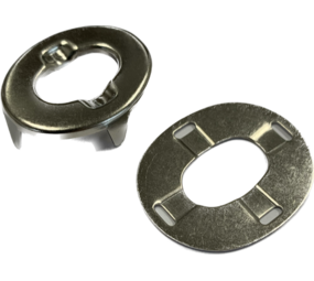 DOT® Fasteners DOT | Tourniquet | Kous & Ring | Koper-Vernikkeld | 10 stuks DOT® Fasteners DOT | Tourniquet | Kous & Ring | Koper-Vernikkeld | 10 stuks