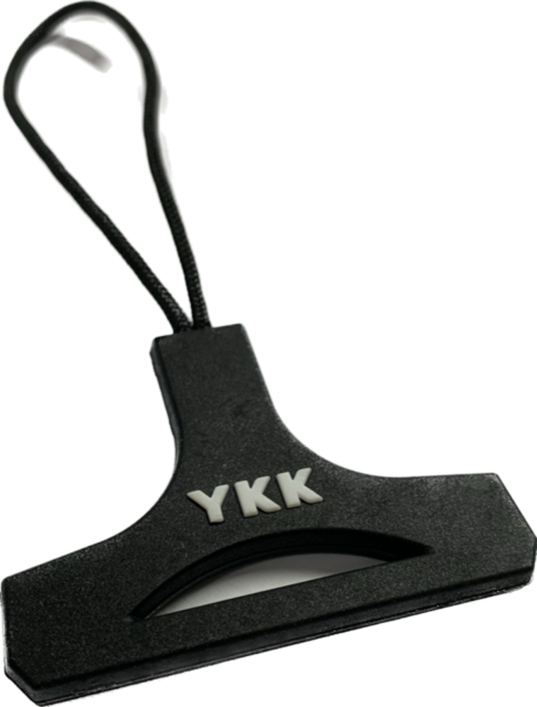 YKK YKK | Trekker / Puller voor rits runner | Dubbel | Zwart