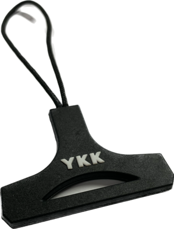YKK YKK | Trekker / Puller voor rits runner | Dubbel | Zwart