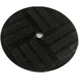 YKK YKK | Ontvanger voor Klittenband Lus | Nylon | Diameter: 45 mm | Zwart