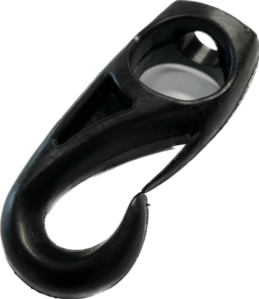 Musketonhaak | Nylon | Zwart | 10 mm | 10 stuks Musketonhaak | Nylon | Zwart | 10 mm | 10 stuks