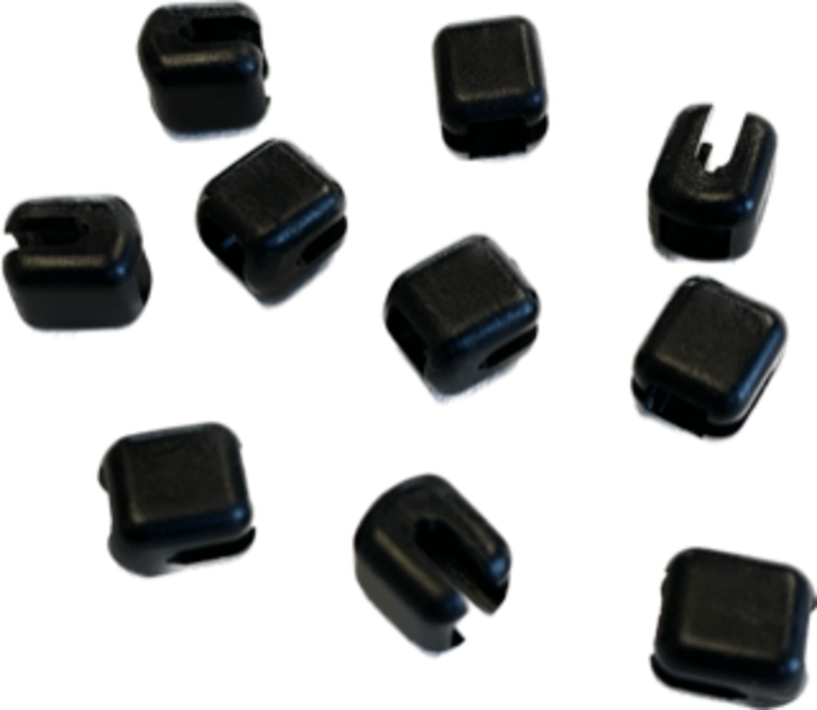 YKK YKK | Rits Bottom Stopper | 10V | voor 10 mm Bloktandrits | Zwart | 10 stuks