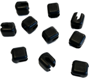 YKK YKK | Rits Bottom Stopper | 10V | voor 10 mm Bloktandrits | Zwart | 10 stuks YKK YKK | Rits Bottom Stopper | 10V | voor 10 mm Bloktandrits | Zwart | 10 stuks