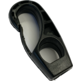 Musketonhaak | Nylon | Zwart | 8 mm