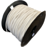 PE-Bieskoord | Met holle kern | Ø 4.0 mm | Wit | Per 10 meter