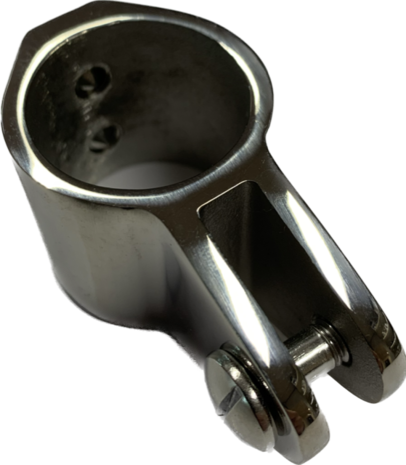 Middenstuk | voor buis | RVS | Versterkt | 2 Inbus | 25 mm Middenstuk | voor buis | RVS | Versterkt | 2 Inbus | 25 mm