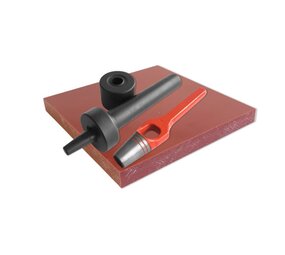 Holpijp & Stempel | 18 mm | + GRATIS Stansblok Holpijp & Stempel | 18 mm | + GRATIS Stansblok