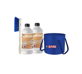 Rokimi AANBIEDING SET - Rokimi - Teak Set + GRATIS EMMER Rokimi AANBIEDING SET - Rokimi - Teak Set + GRATIS EMMER