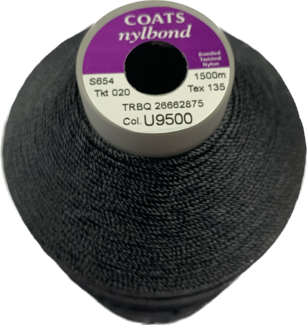 Coats Coats | Nylbond | M20 | 1500 m | Zwart | # U9500