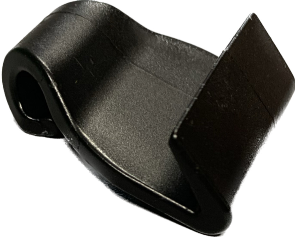 RiB Haak | Nylon | Zwart | Breedte 40 mm | Hoogte 39 mm | Diameter Doorvoer 7 mm RiB Haak | Nylon | Zwart | Breedte 40 mm | Hoogte 39 mm | Diameter Doorvoer 7 mm