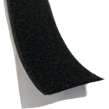 Klittenband | Zelfklevend | Zwart | Lus (Zacht) | 50 mm | Prijs per meter