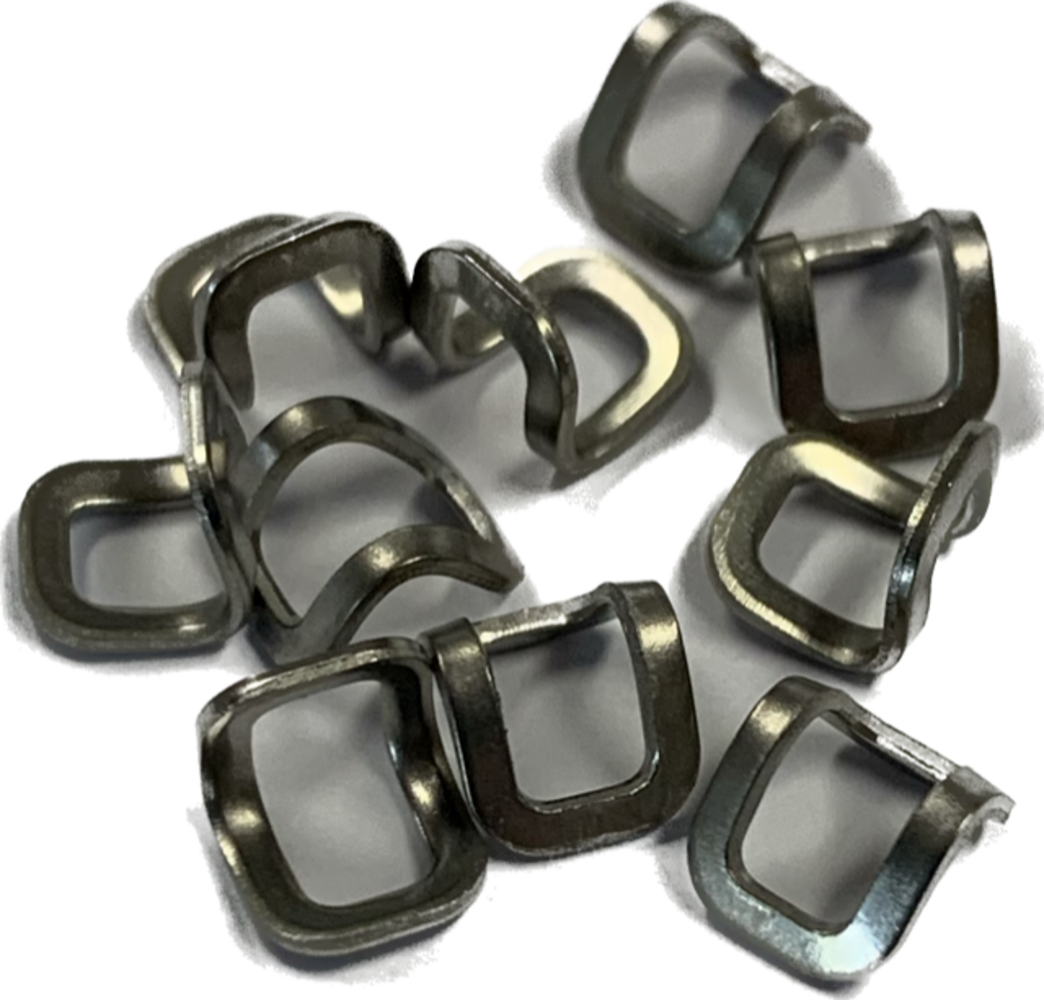 YKK YKK | Rits Bottom Stopper | 10V | voor 10 mm Bloktandrits | RVS | 10 stuks