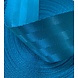 Veiligheidsgordelband / Autogordelband | 5-Baans geweven | Cyan Teal | 48 mm SAMPLE 15 cm